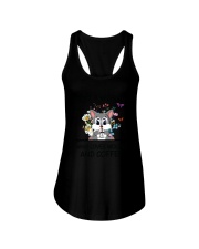 Coffee And Wolves Ladies Flowy Tank thumbnail