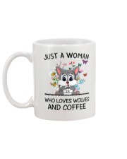 Coffee And Wolves Mug back