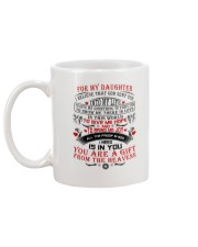 To My Daughter Mug back