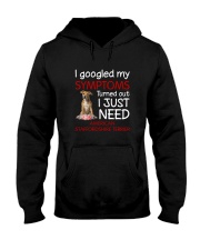 American Staffordshire Terrier Symptoms Hooded Sweatshirt thumbnail