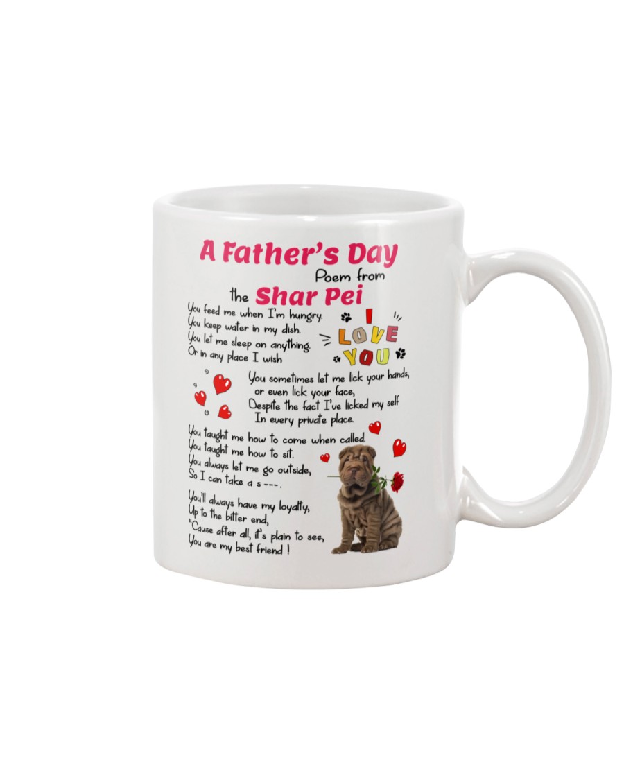 Poem From Shar Pei Mug