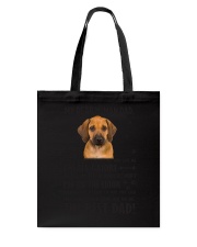 Human Dad Rhodesian Ridgeback Tote Bag thumbnail