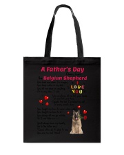 Poem From Belgian Shepherd Tote Bag thumbnail