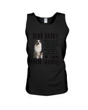 Daddy Australian Shepherd Unisex Tank thumbnail