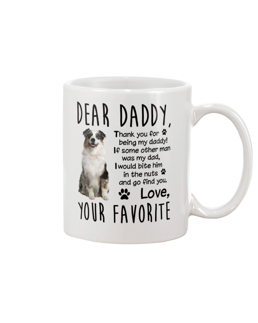 Daddy Australian Shepherd Mug