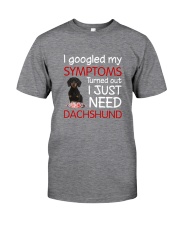 Dachshund Symptoms Classic T-Shirt front