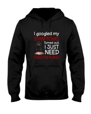 Dachshund Symptoms Hooded Sweatshirt thumbnail