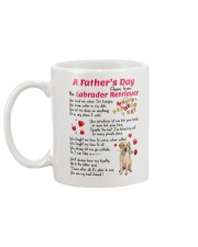 Poem From Labrador Retriever Mug back