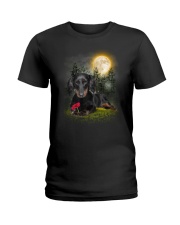 Dachshund Beauty Ladies T-Shirt thumbnail