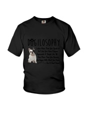 French Bulldog Dogilosophy Youth T-Shirt thumbnail