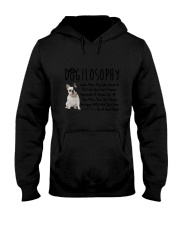 French Bulldog Dogilosophy Hooded Sweatshirt thumbnail