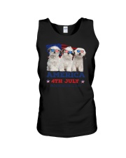 4th July Shih Tzu Unisex Tank thumbnail