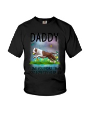 Daddy I Love You More American Pit Bull Terrier Youth T-Shirt thumbnail