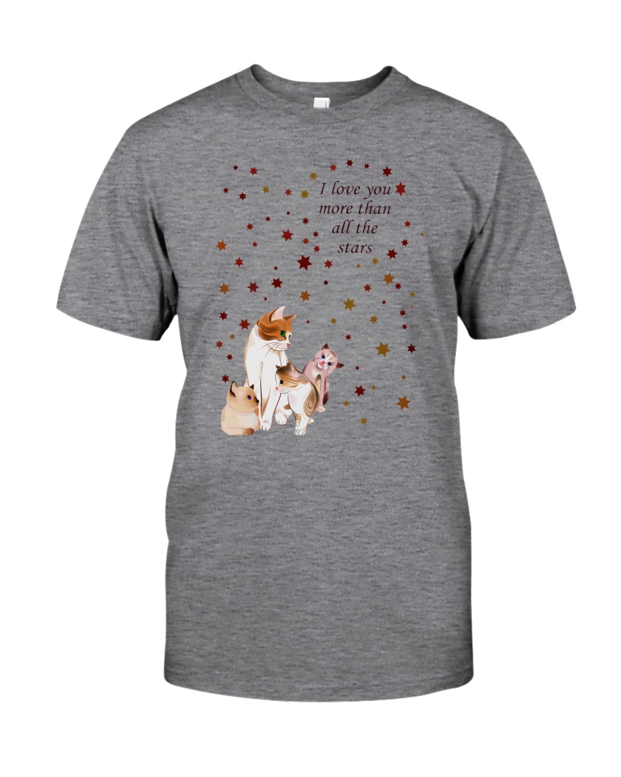 Cat I Love You More Classic T-Shirt
