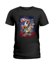 Dinosaur Bulldog Ladies T-Shirt thumbnail