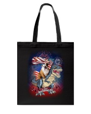 Dinosaur Bulldog Tote Bag thumbnail