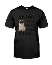Daddy Pug Classic T-Shirt thumbnail