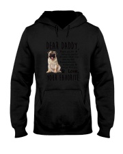 Daddy Pug Hooded Sweatshirt thumbnail