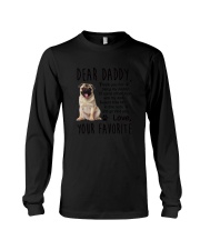 Daddy Pug Long Sleeve Tee thumbnail