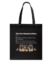 Mom German Shepherd Tote Bag thumbnail