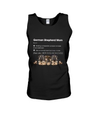 Mom German Shepherd Unisex Tank thumbnail