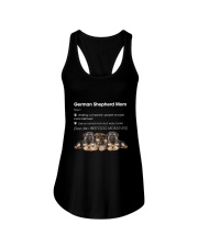 Mom German Shepherd Ladies Flowy Tank thumbnail