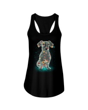 Phoebe - Dachshund Flower 12418 - 02 Ladies Flowy Tank thumbnail