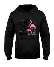 Flamingo I Love You Hooded Sweatshirt thumbnail