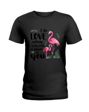 Flamingo I Love You Ladies T-Shirt thumbnail