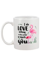 Flamingo I Love You Mug back