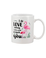 Flamingo I Love You Mug front