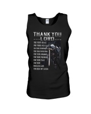 Thank You Lord Unisex Tank thumbnail