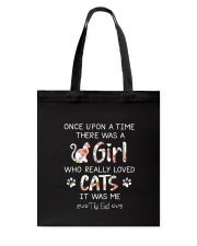 Cat Once Upon A Time Tote Bag thumbnail