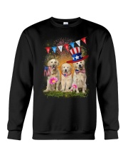 Golden Retriever America Crewneck Sweatshirt thumbnail