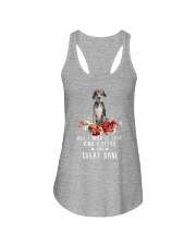 Great Dane All I Need Ladies Flowy Tank front