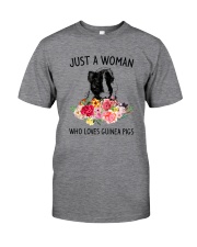 Just A Woman Guinea Pig Classic T-Shirt front