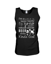 Collie Sassy Talking Unisex Tank thumbnail
