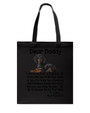 Daddy Dachshund Tote Bag thumbnail