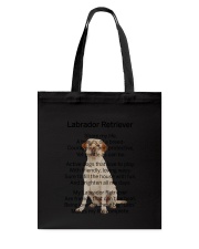 Labrador Retriever My Friend Tote Bag thumbnail