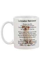 Labrador Retriever My Friend Mug back