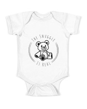 The Snuggle is Real Baby Onesie front