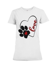 valentine Day Dog Moms shirts Premium Fit Ladies Tee front