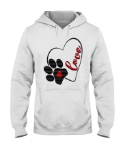 valentine Day Dog Moms shirts Hooded Sweatshirt thumbnail