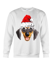 Santa Dachshund Christmas Long Sleeve T-Shirt Crewneck Sweatshirt thumbnail