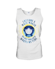 I BECAME A MASK MAKER Unisex Tank thumbnail