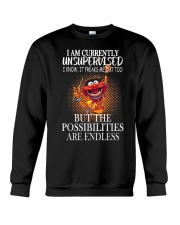 I am Currently Unsupervised Crewneck Sweatshirt thumbnail
