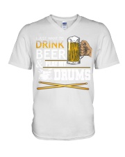 Beer V-Neck T-Shirt thumbnail