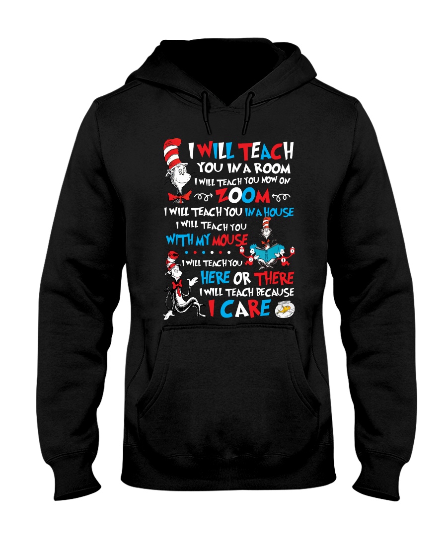 I WILL TEACH YOU Hooded Sweatshirt