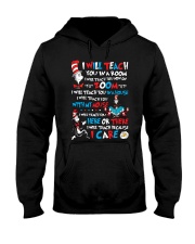 I WILL TEACH YOU Hooded Sweatshirt front
