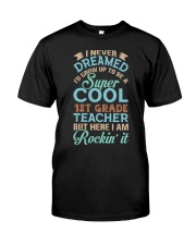 Super Cool 1st Grade Teacher Premium Fit Mens Tee tile